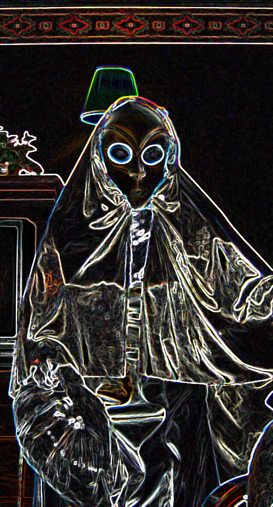 An alien at the party