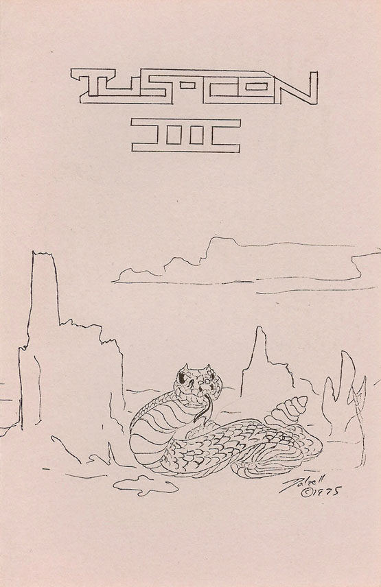 TusCon 3 Program Book cover