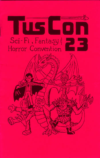 TusCon 23 Program Book cover